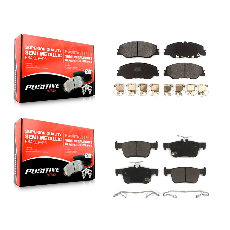 Positive Plus KPF-100679 Disc Brake Pad for 2022-2024 Honda Civic - Front and Rear