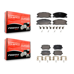 Positive Plus KPF-100689 Disc Brake Pad for 2014-2023 Dodge Charger - Front and Rear