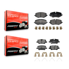 Positive Plus KPF-100698 Disc Brake Pad for 2020-2025 Chevrolet Trailblazer, Buick Encore GX - Front and Rear