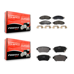 Positive Plus KPF-100706 Disc Brake Pad for 2018-2023 Nissan LEAF - Front and Rear