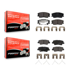 Positive Plus KPF-100717 Disc Brake Pad for 2017-2023 Kia Soul EV, Kia Soul - Front and Rear
