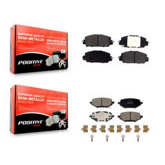 Positive Plus KPF-100721 Disc Brake Pad for 2017-2023 Honda HR-V, Honda Clarity - Front and Rear