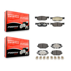 Positive Plus KPF-100723 Disc Brake Pad for 2022-2024 Acura MDX - Front and Rear
