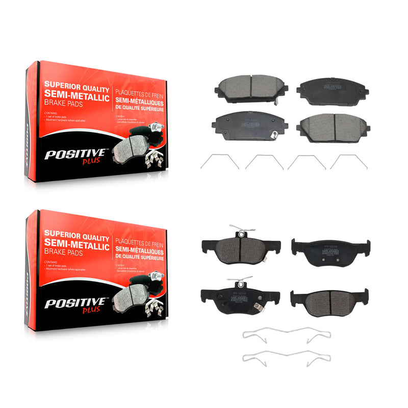 Positive Plus KPF-100731 Disc Brake Pad for 2020-2023 Mazda CX-30 - Front and Rear