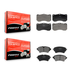 Positive Plus KPF-100737 Disc Brake Pad for 2018-2019 Audi RS5 - Front and Rear
