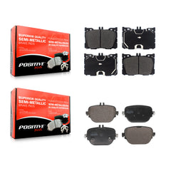 Positive Plus KPF-100741 Disc Brake Pad for 2017-2023 Mercedes-Benz CLS53 AMG, Mercedes-Benz E450 and More - Front and Rear