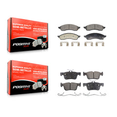 Positive Plus KPF-100746 Disc Brake Pad for 2021-2023 Ford Edge, Lincoln Nautilus - Front and Rear