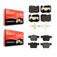 Positive Plus KPF-100751 Disc Brake Pad for 2016-2018 Mercedes-Benz GLC300 - Front and Rear
