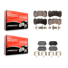 Positive Plus KPF-100765 Disc Brake Pad for 2015-2022 Dodge Charger - Front and Rear