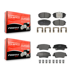Positive Plus KPF-100769 Disc Brake Pad for 2022-2025 Kia EV6, Hyundai Ioniq 6, Hyundai Ioniq 5 - Front and Rear