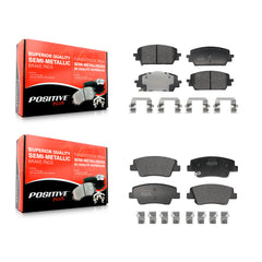 Positive Plus KPF-100772 Disc Brake Pad for 2021-2023 Genesis GV70, Genesis G80 - Front and Rear