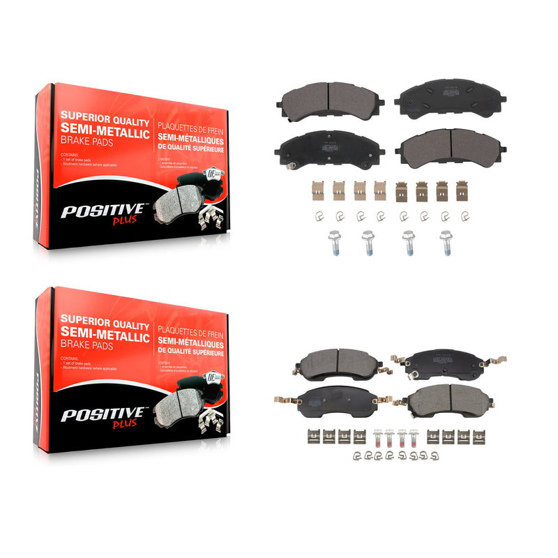 Positive Plus KPF-100775 Disc Brake Pad for 2021-2023 Ford Bronco - Front and Rear