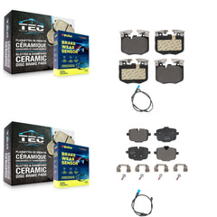 Positive Plus KPW-100055 Disc Brake Pad for 2018-2023 BMW X3 - Front and Rear