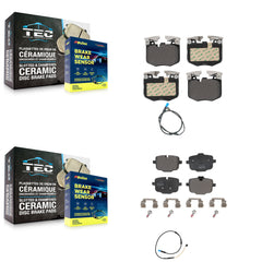 Positive Plus KPW-100056 Disc Brake Pad for 2019-2022 BMW X4 - Front and Rear
