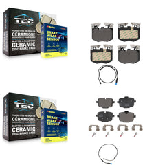 Positive Plus KPW-100059 Disc Brake Pad for 2019-2020 BMW X5, BMW X7 - Front and Rear