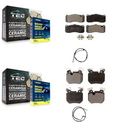 Positive Plus KPW-100113 Disc Brake Pad for 2011-2013 BMW 135is, BMW 135i - Front and Rear