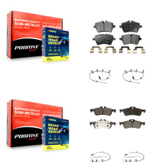 Positive Plus KPW-100223 Disc Brake Pad for 2002-2008 Mini Cooper - Front and Rear