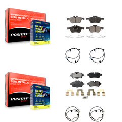 Positive Plus KPW-100225 Disc Brake Pad for 2007-2008 Mini Cooper - Front and Rear