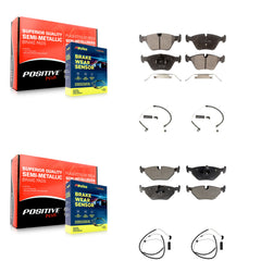 Positive Plus KPW-100242 Disc Brake Pad for 2006-2008 BMW Z4 - Front and Rear