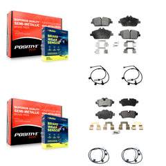 Positive Plus KPW-100245 Disc Brake Pad for 2011-2015 Mini Cooper - Front and Rear