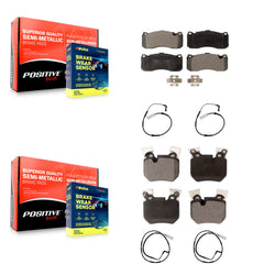 Positive Plus KPW-100270 Disc Brake Pad for 2008-2010 BMW 135i - Front and Rear