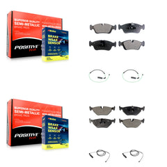 Positive Plus KPW-100284 Disc Brake Pad for 2001-2005 BMW 325xi - Front and Rear
