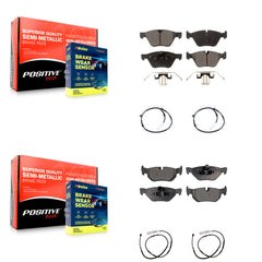 Positive Plus KPW-100302 Disc Brake Pad for 2012 BMW X1 - Front and Rear