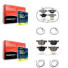 Positive Plus KPW-100303 Disc Brake Pad for 2013 BMW X1 - Front and Rear