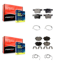 Positive Plus KPW-100309 Disc Brake Pad for 2012 BMW X3 - Front and Rear