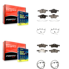 Positive Plus KPW-100326 Disc Brake Pad for 2006 Mini Cooper - Front and Rear