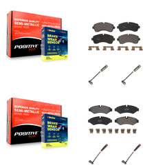 Positive Plus KPW-100333 Disc Brake Pad for 2019-2023 Mercedes-Benz Sprinter 1500, Mercedes-Benz Sprinter 2500 - Front and Rear