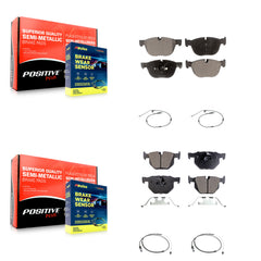 Positive Plus KPW-100340 Disc Brake Pad for 2011-2019 BMW X6, BMW X5 - Front and Rear