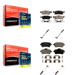 Positive Plus KPW-100349 Disc Brake Pad for 2012-2018 Mercedes-Benz GLE400, Mercedes-Benz GLE350, Mercedes-Benz ML350 - Front and Rear