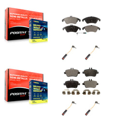 Positive Plus KPW-100350 Disc Brake Pad for 2012-2016 Mercedes-Benz SLK350 - Front and Rear
