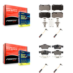 Positive Plus KPW-100352 Disc Brake Pad for 2007-2014 Mercedes-Benz CL550, Mercedes-Benz SL550 - Front and Rear