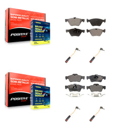 Positive Plus KPW-100363 Disc Brake Pad for 2006-2009 Mercedes-Benz E300, Mercedes-Benz E350 - Front and Rear