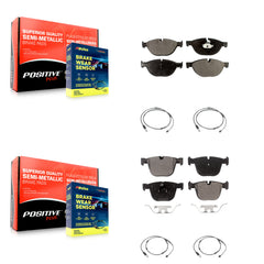 Positive Plus KPW-100373 Disc Brake Pad for 2012 BMW 750i - Front and Rear