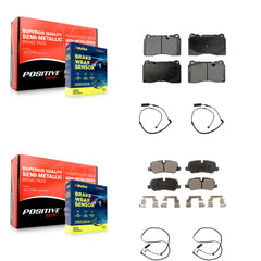 Positive Plus KPW-100391 Disc Brake Pad for 2006-2009 Land Rover Range Rover - Front and Rear