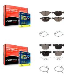 Positive Plus KPW-100401 Disc Brake Pad for 2008-2010 BMW X6 - Front and Rear