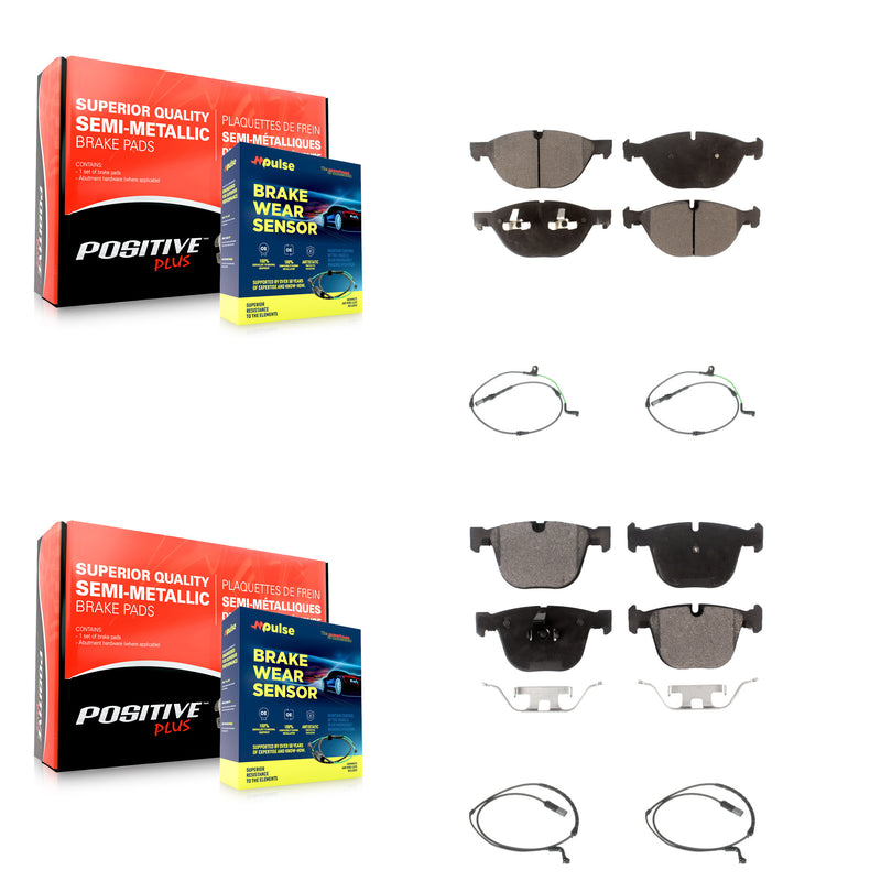 Positive Plus KPW-100401 Disc Brake Pad for 2008-2010 BMW X6 - Front and Rear