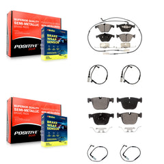 Positive Plus KPW-100429 Disc Brake Pad for 2004-2010 BMW 550i, BMW 645Ci, BMW 545i - Front and Rear