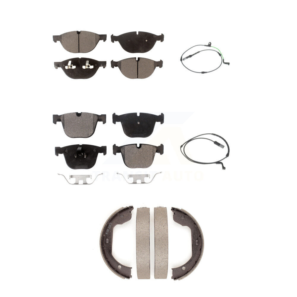 Positive Plus KPW-100431 Disc Brake Pad for 2008-2010 BMW X6 - Front and Rear