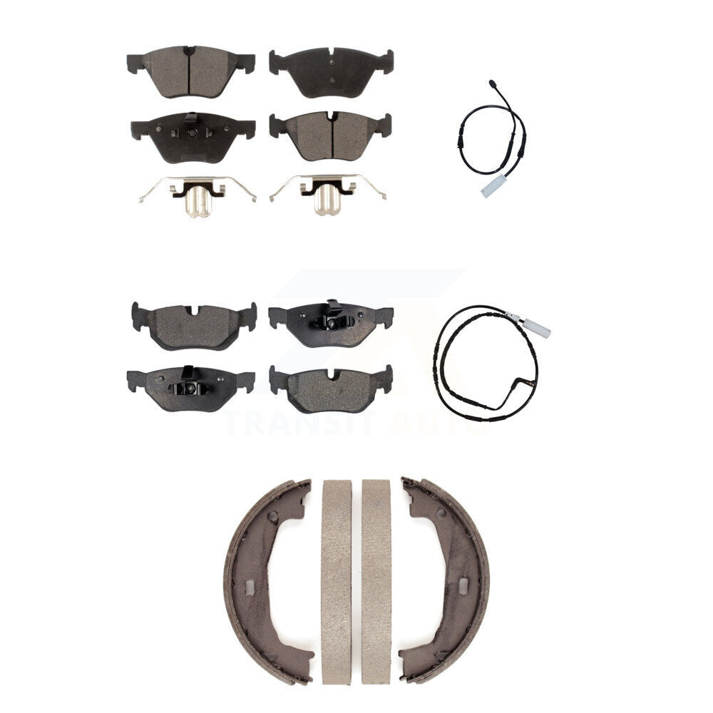 Positive Plus KPW-100435 Disc Brake Pad for 2010-2012 BMW 128i - Front and Rear
