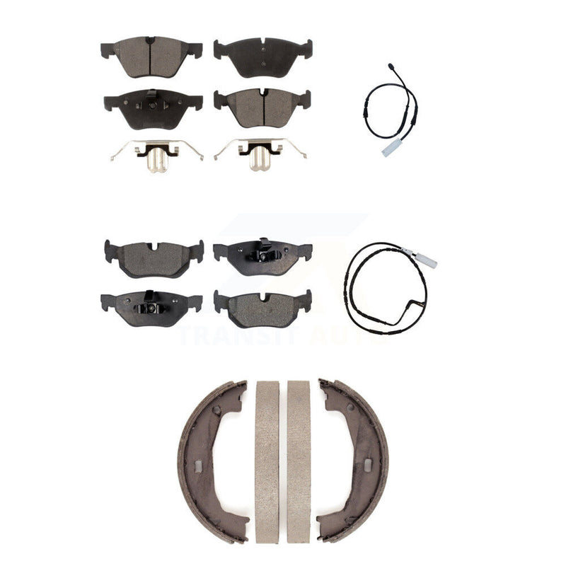 Positive Plus KPW-100435 Disc Brake Pad for 2010-2012 BMW 128i - Front and Rear
