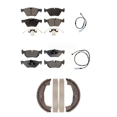 Positive Plus KPW-100437 Disc Brake Pad for 2013 BMW 128i - Front and Rear