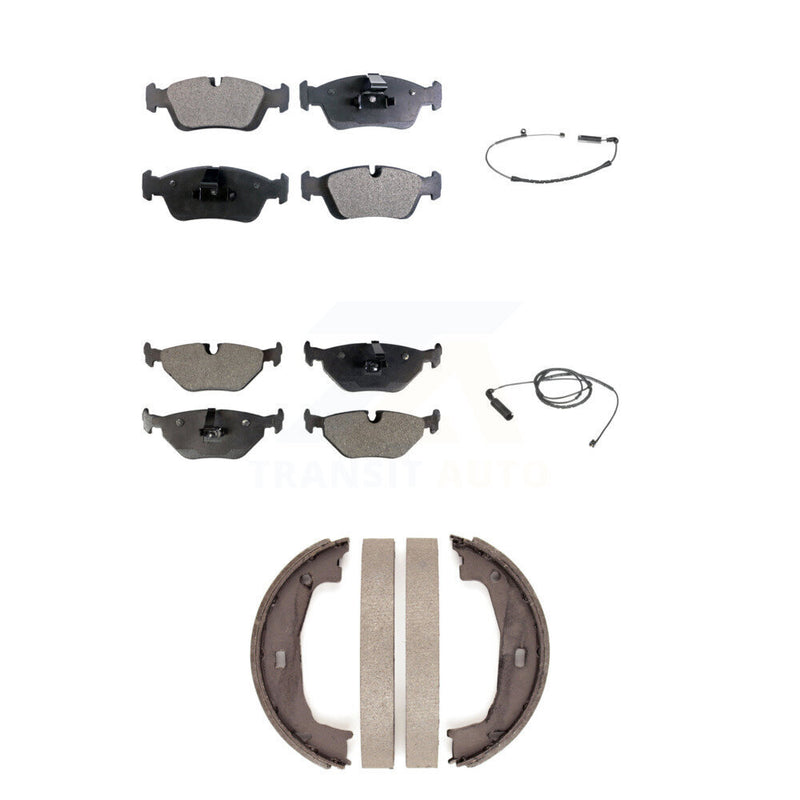 Positive Plus KPW-100441 Disc Brake Pad for 2000-2006 BMW 320i, BMW 325Ci and More - Front and Rear