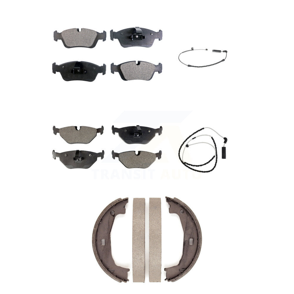 Positive Plus KPW-100442 Disc Brake Pad for 2003-2008 BMW Z4 - Front and Rear