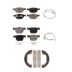Positive Plus KPW-100445 Disc Brake Pad for 2011-2019 BMW X5, BMW X6 - Front and Rear