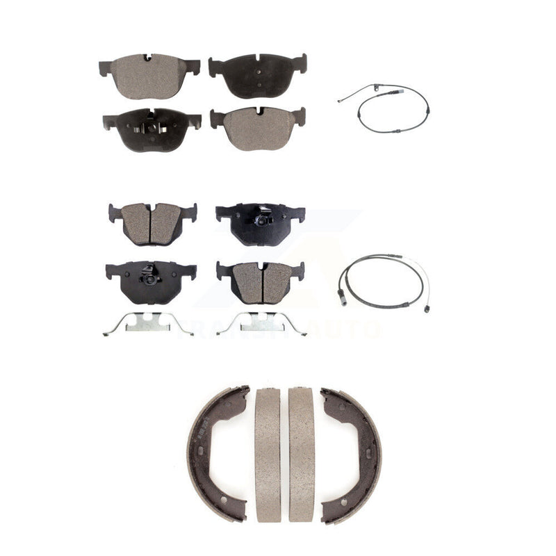 Positive Plus KPW-100446 Disc Brake Pad for 2011-2019 BMW X6, BMW X5 - Front and Rear