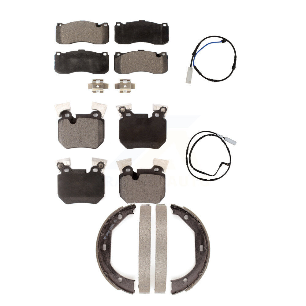 Positive Plus KPW-100454 Disc Brake Pad for 2011-2013 BMW 135is, BMW 135i - Front and Rear